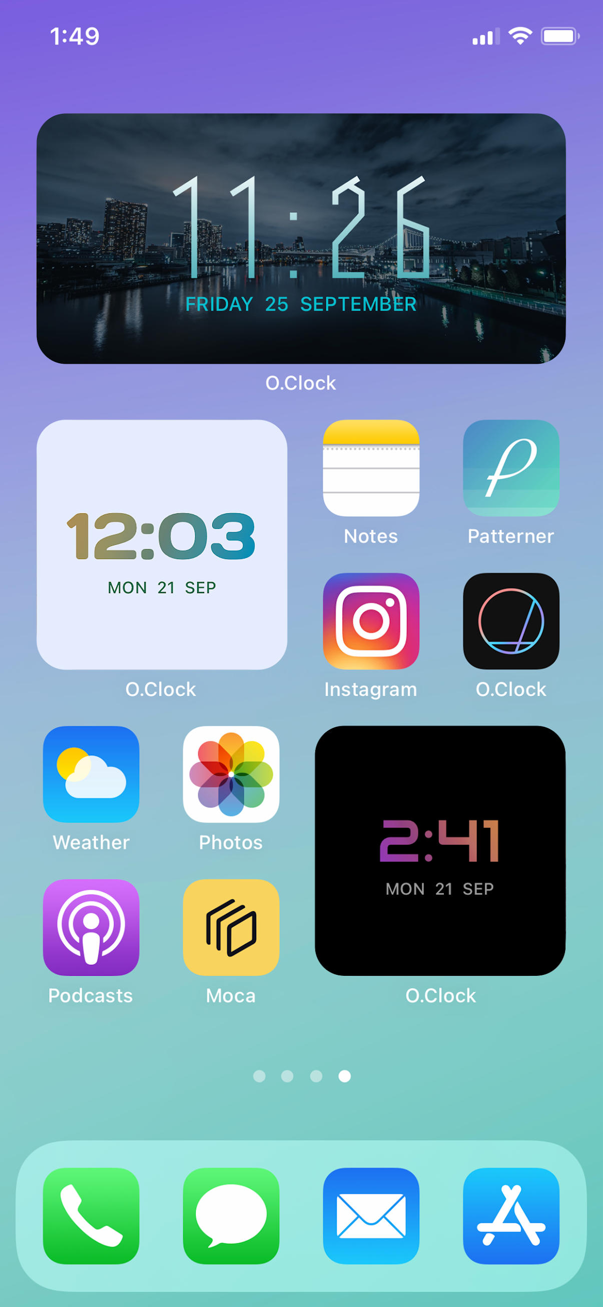 O.Clock Widget