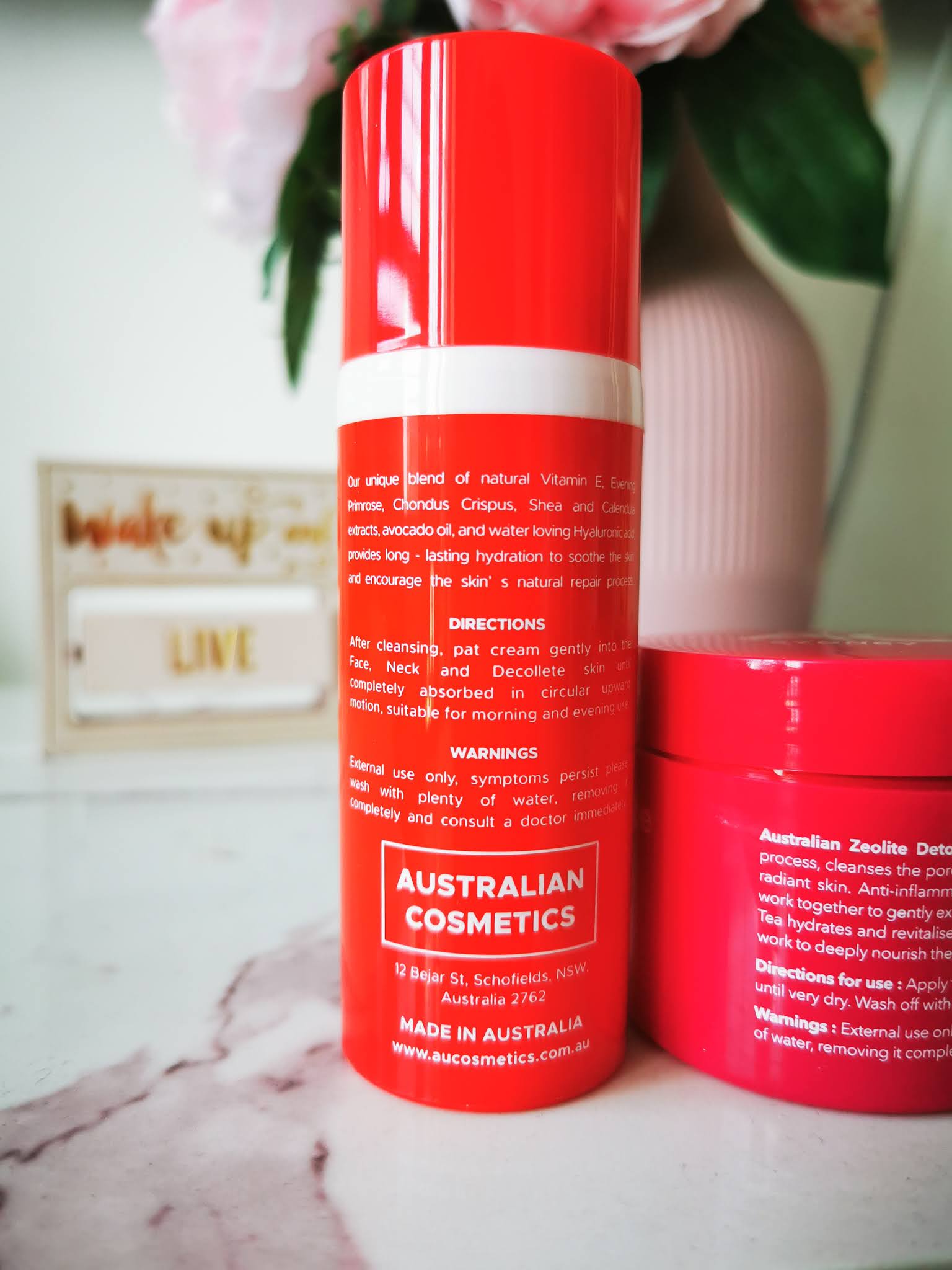 Australian Cosmetics Australian Zeolite Detox Mask & Aqua Recovery