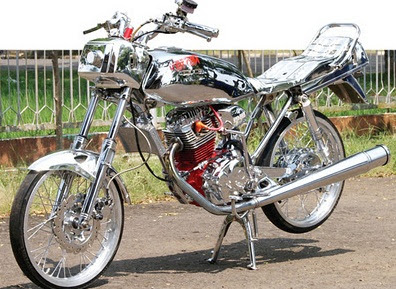 50 Foto Gambar Modifikasi Motor Yamaha Rx king Yang Terbaru