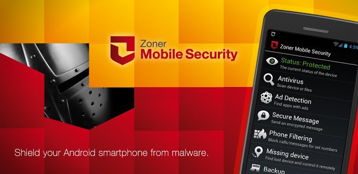 Todo Android: Zoner Mobile Security .APK 1.0.2 Android 
