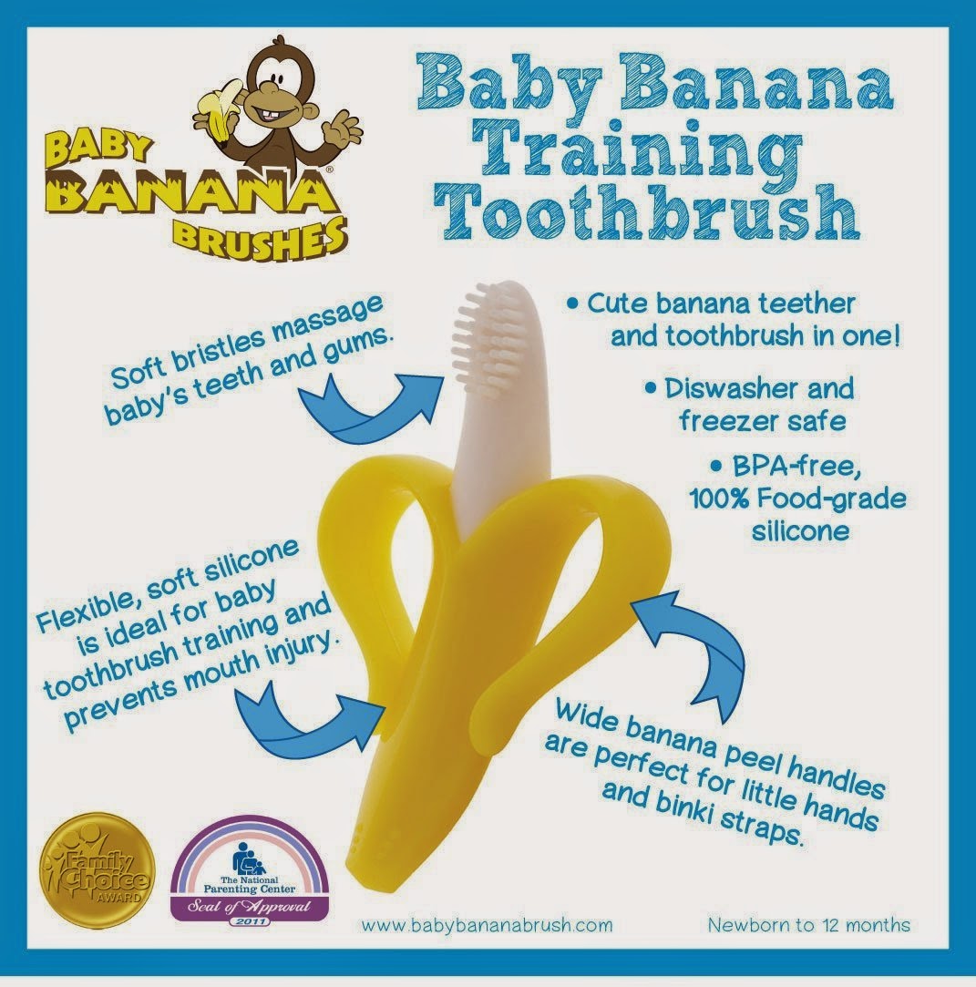 Baby Banana Infant Training Toothbrush
