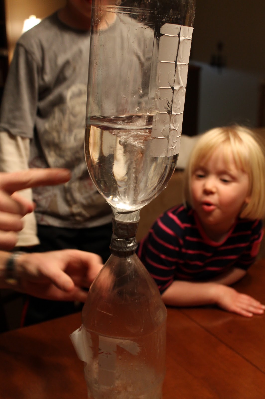 How to Make a Tornado {Kids Science Experiment} - The Purposeful Mom