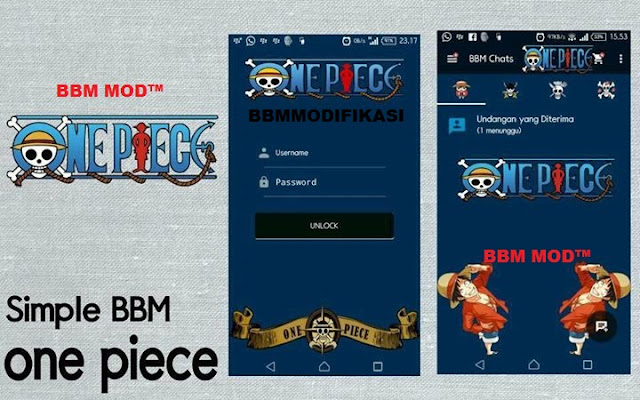  BBM Mod One Piece Versi 2.10.0.35 apk