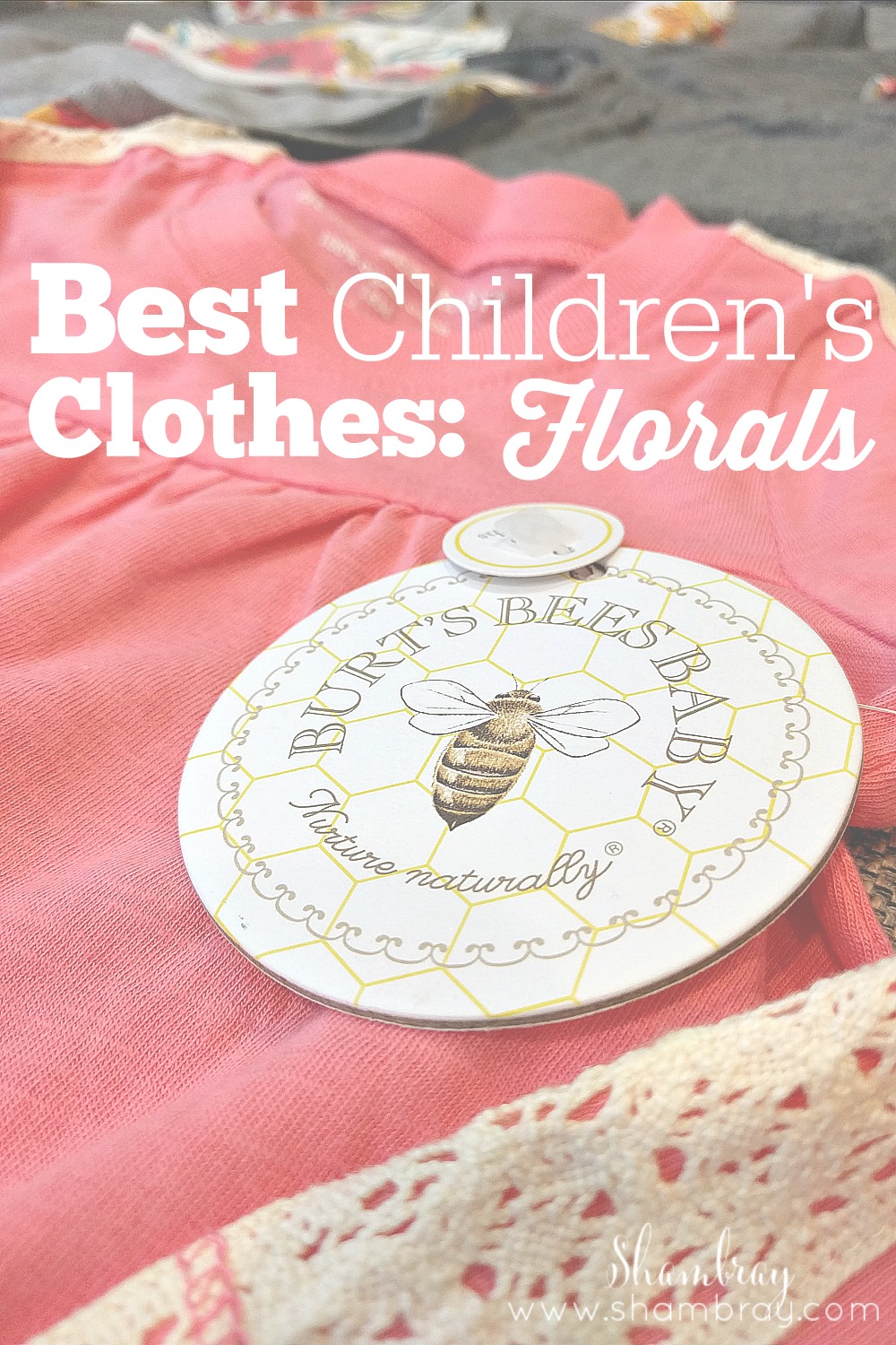 Shambray Best Children's Clothes Florals