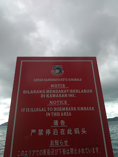 sabah jetty parks kota kinabalu KK Jalur gemilang bendera malaysia sabah negeri diatas bayu sabah jetty parks kota kinabalu KK Jalur gemilang bendera malaysia sabah negeri diatas bayu