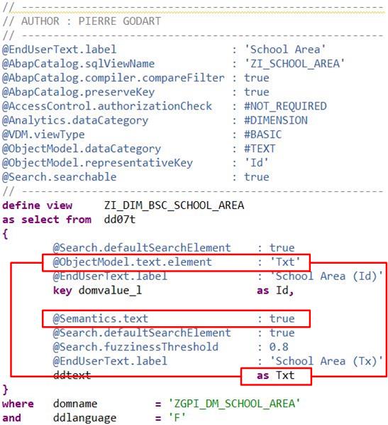 SAP ABAP Central Analytical List Report with Abap CDS on NW7.5