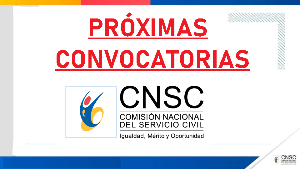 PRÓXIMAS CONVOCATORIAS SIMO