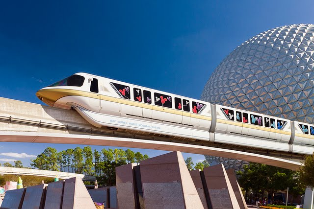 Monorrail Disney World