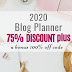 Blog Planner 2020 Printables