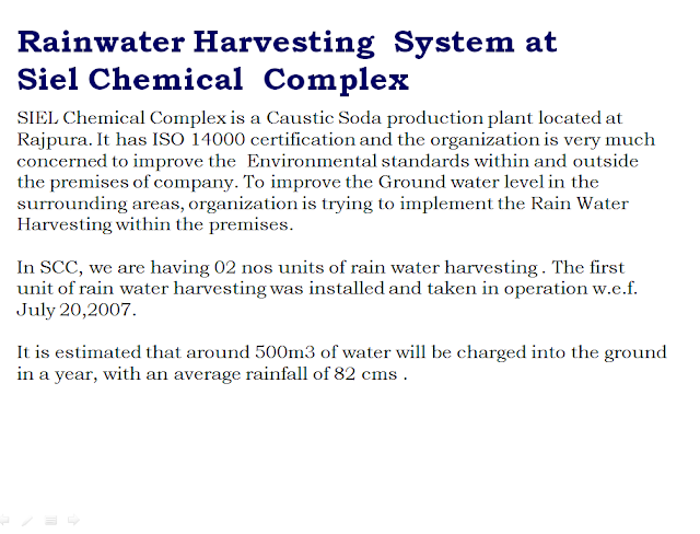 RAIN WATER HARVESTING SYSTEM AND MANAGEMENT