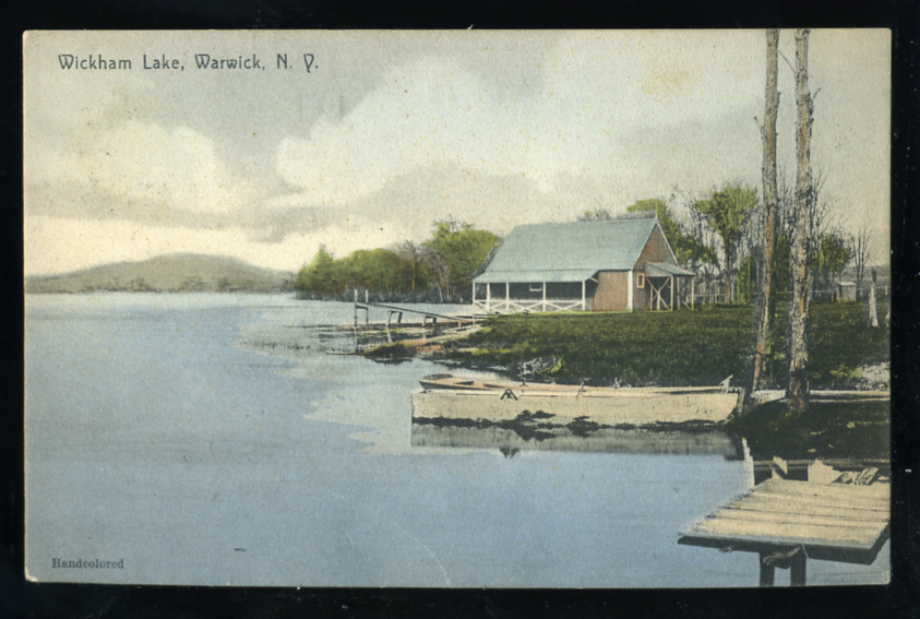 Images of Warwick New York Wickham Lake c.1907