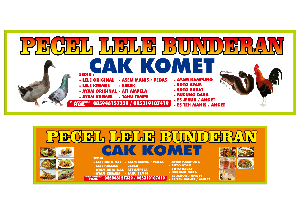 26+ Desain Spanduk Pecel Lele Psd Gif Blog Garuda Cyber