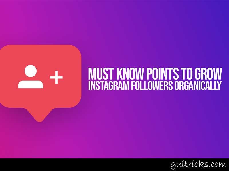 Grow Instagram Followers Organically