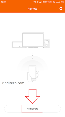 Cara Setting Smartphone Xiaomi Menjadi Remote TV (Redmi Note 3)