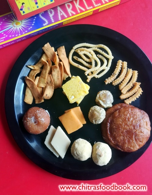 Diwali sweets and snacks
