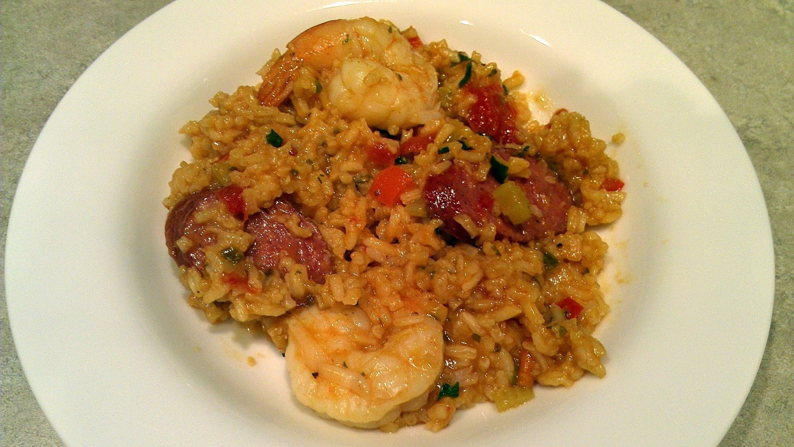 Sausage and Shrimp Jambalaya
