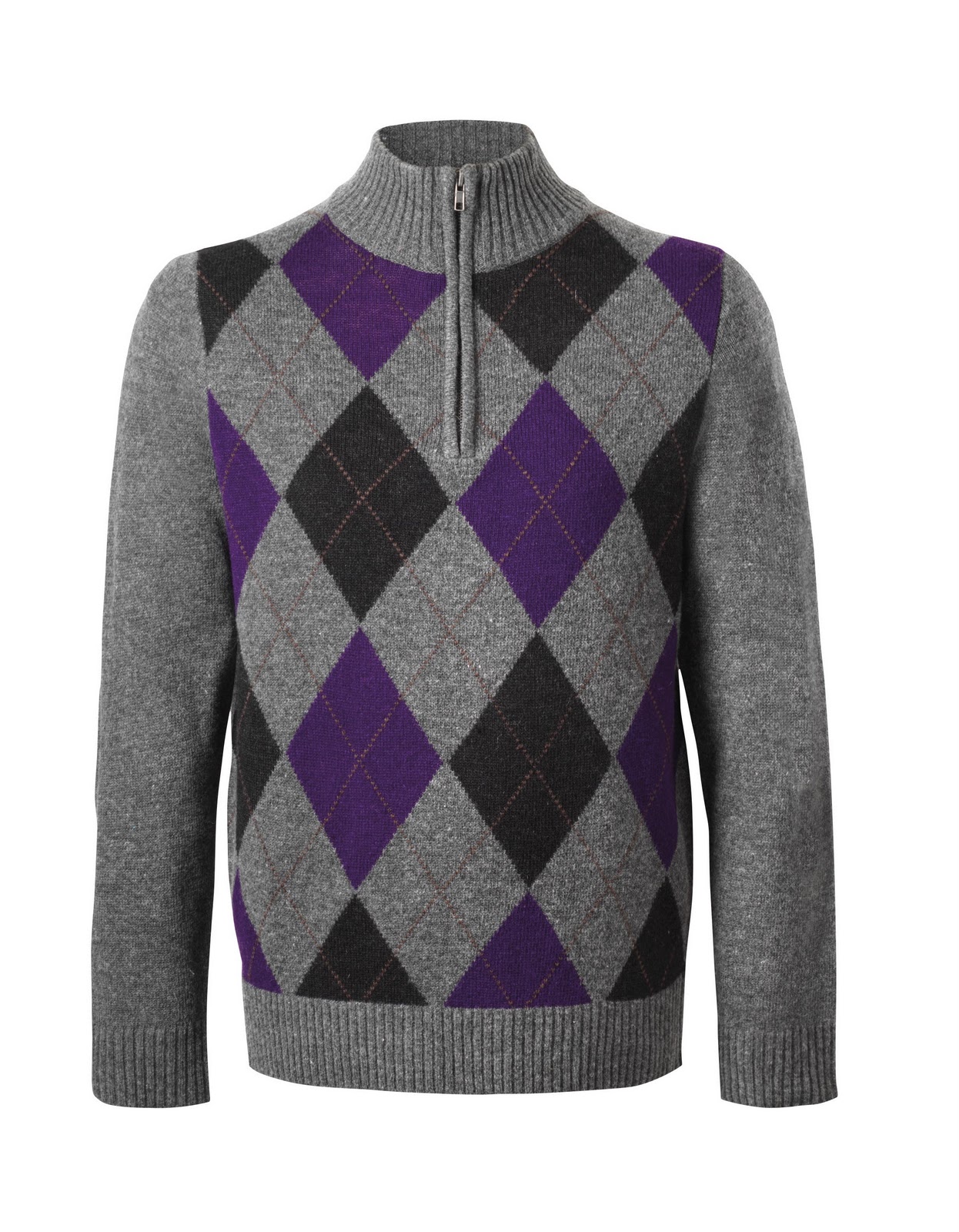men's styling: The Argyle Sweater