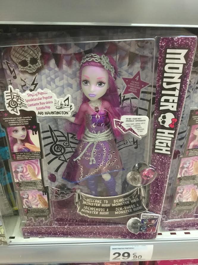muñecas monster high carrefour