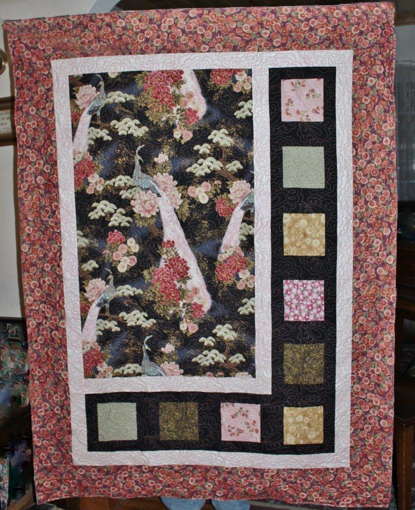 Sarah Lynn's Quilting Quilting Done on Donna's 'Sidelights' Quilt