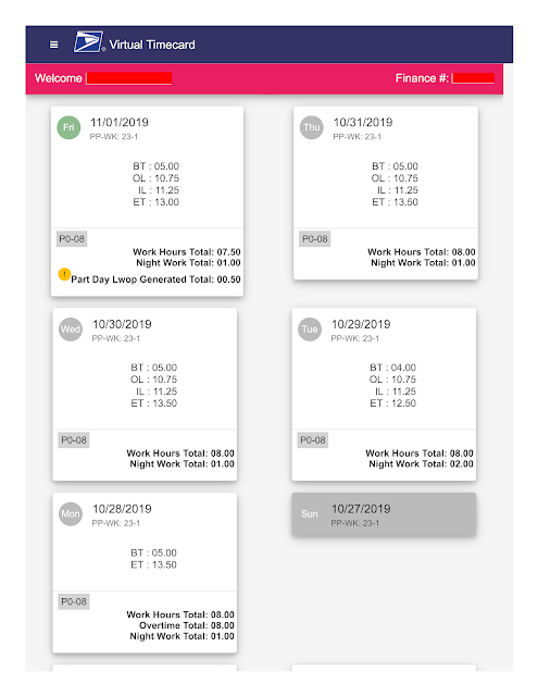 LiteBlue USPS Virtual TimeCard App To Allow Time Clock Access Online 