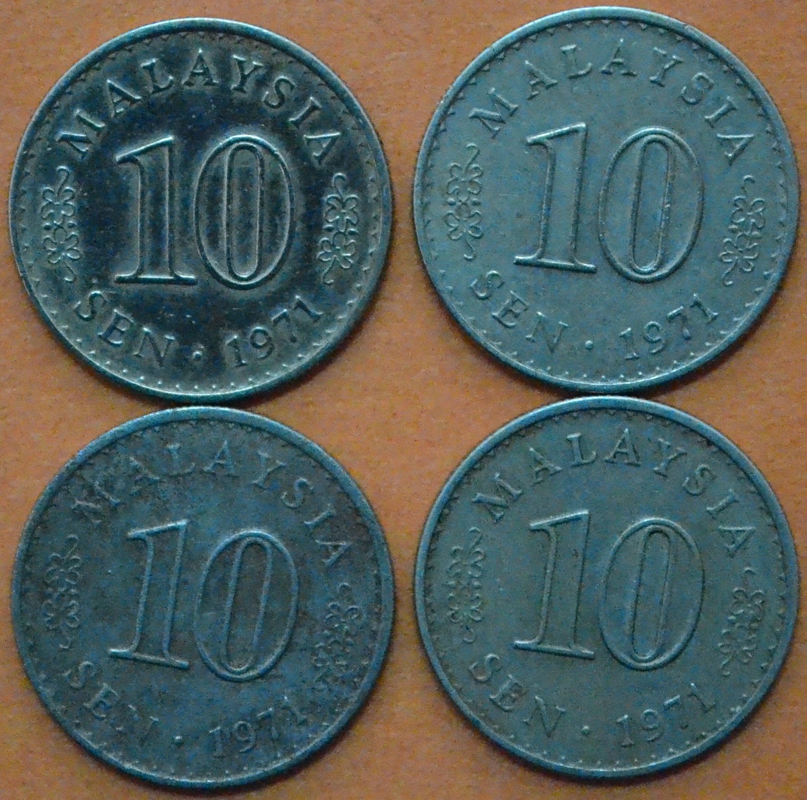 Galeri Sha Banknote: 10SEN 1971 V1, V2, V3 & P1