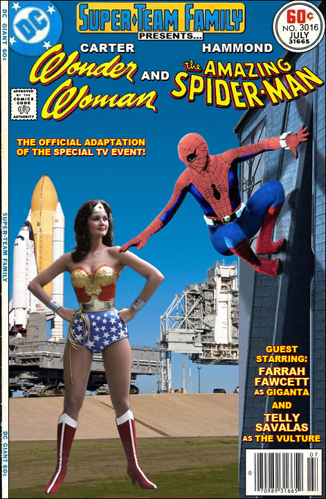 Super-Team Family: The Lost Issues!: Wonder Woman and Spider-Man (The  Movie!)