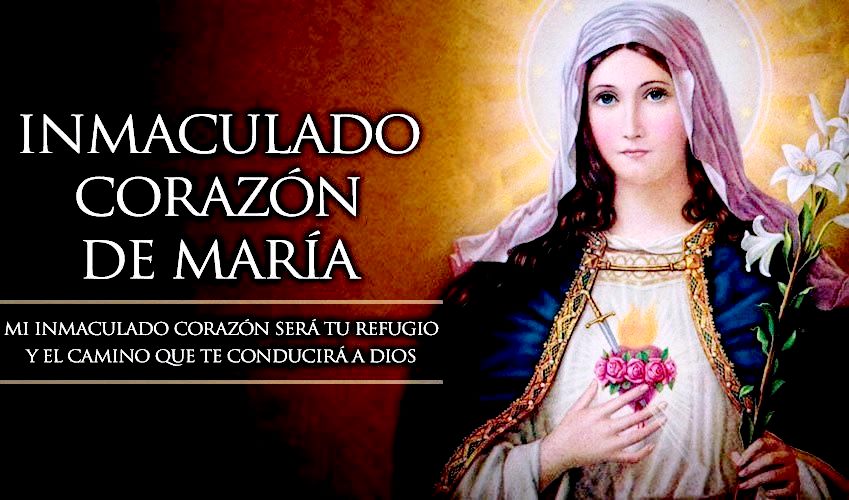 "MI INMACULADO CORAZÓN TRIUNFARÁ" Y SERÁ NUESTRO REFUGIO Y CONSUELO EN LA  ESPERA DE NUESTRO DIOS