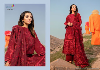 Saniya Trendz Luxury lawn vol 21 Pakistani Suits