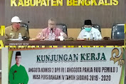 Komisi II DPR RI Lakukan Kunker ke KPU Kabupaten Bengkalis