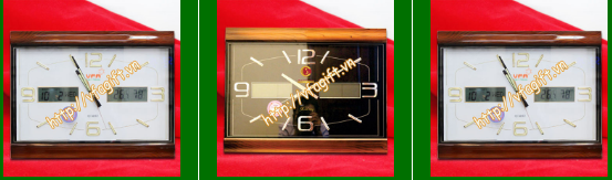 Đồng hồ treo tường, đồng hồ quà tặng in ấn logo làm quà tặng