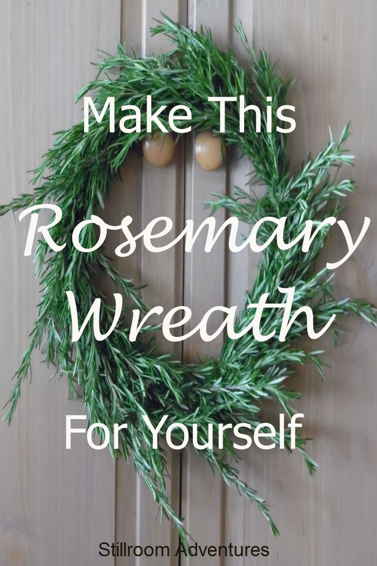 DIY Rosemary Wreath