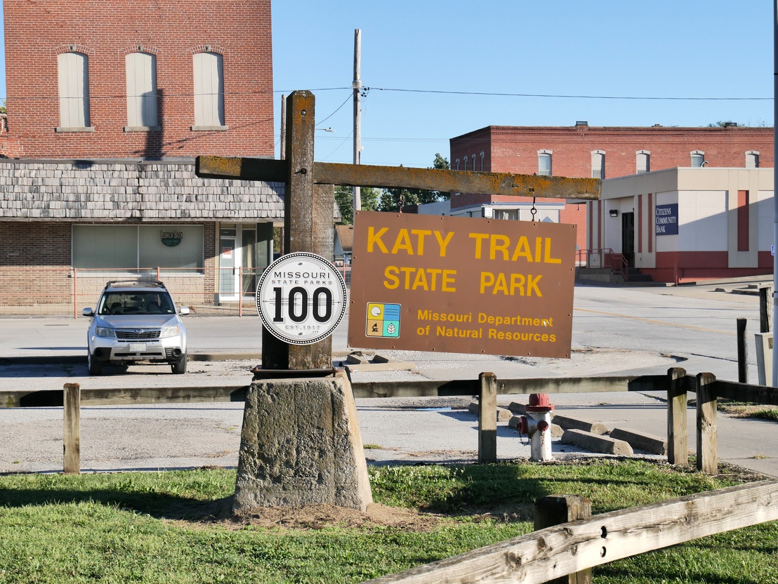 American Travel Journal Pilot Grove to Boonville Katy Trail State Park