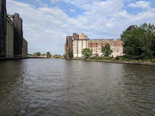 Cruising on the Buffalo River in Western New York