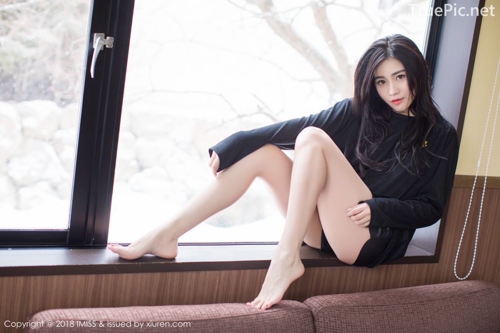 Image-IMISS-Vol.262-Sabrina model–Xu-Nuo-许诺-Sparkling-White-Snow-TruePic.net- Picture-32