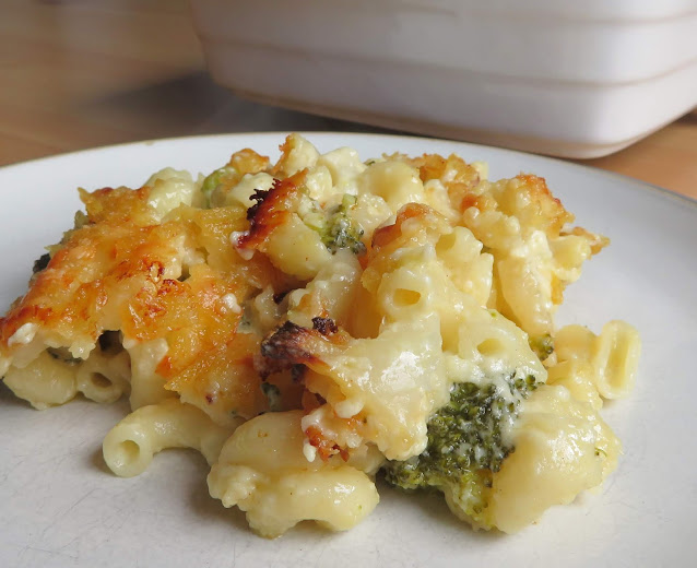 Broccoli & Cauliflower Mac & Cheese for two The English Kitchen