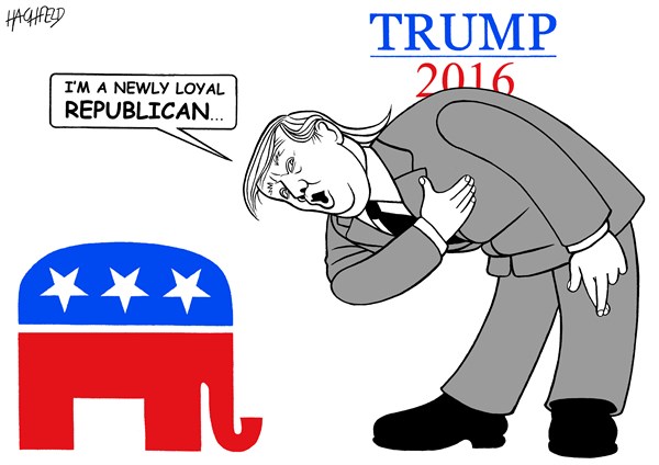 Trump donald cartoon happen sure again vine everything doesn A Disgruntled Republican in Nashville: A Donald Trump Comic Book