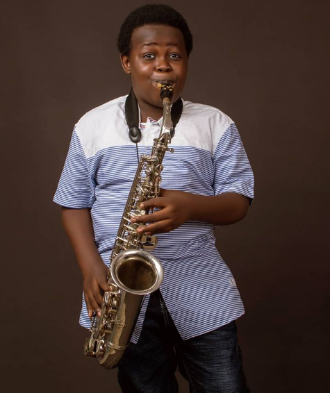 Young star saxophonist, Demilade Adepegba is celebrating his 12th birthday today, November 24, 2020 amid love and cheers.