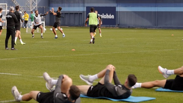 Málaga, arranque de la semana con entrenamiento