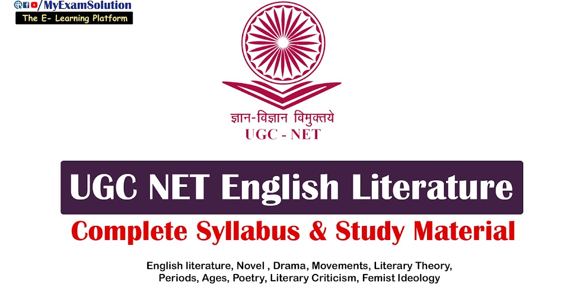 UGC NET English Literature 2020 Syllabus, Study Material, Papers, Tips
