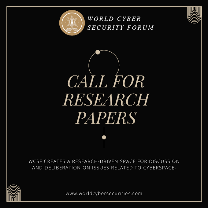  “Call for Research Paper”: Register now; Submit by September 12, 2021