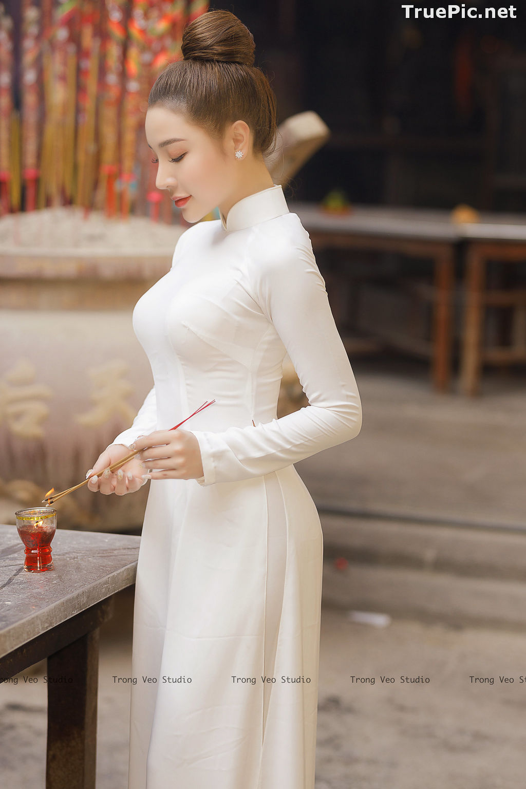 Image The Beauty of Vietnamese Girls with Traditional Dress (Ao Dai) #2 - TruePic.net - Picture-37