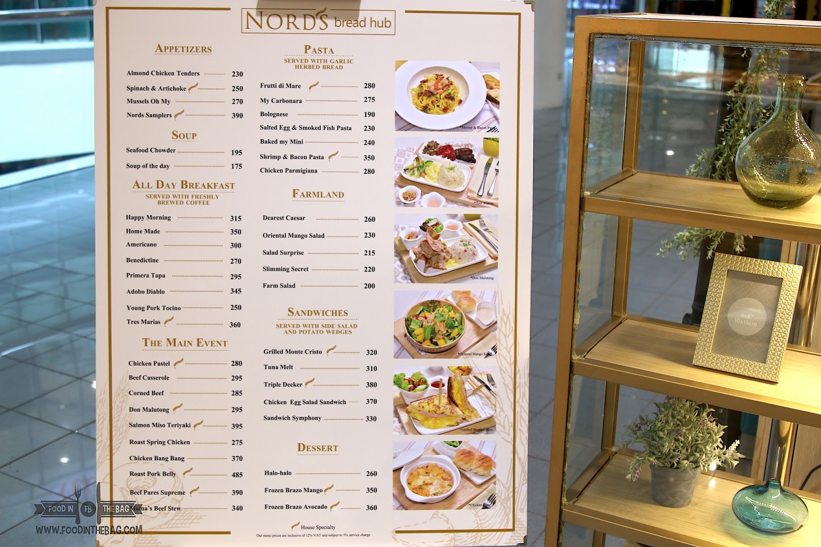 NORD'S BREAD HUB in SM NORTH EDSA THE BLOCK Food In The Bag