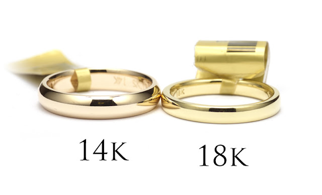 Sự khác nhau giữa vàng 14K và vàng 24K