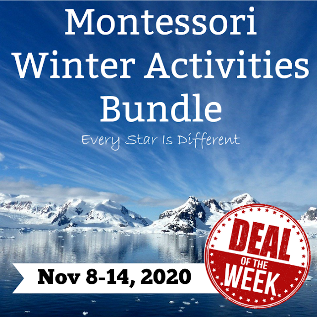 Montessori Winter Activities Bundle