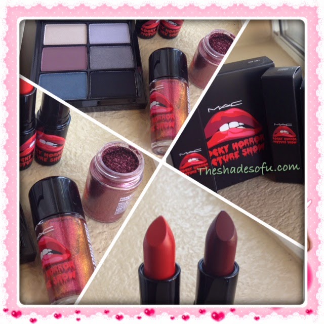 Mac Rocky Horror Picture Show Lipsticks In Strange Journey And Sin Swatches Review The Shades Of U