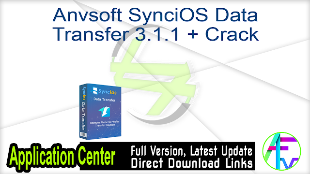 syncios transfer tool