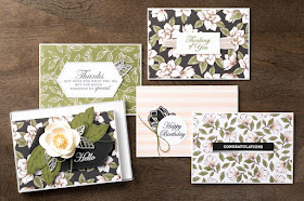 Stampin' Up! Magnolia Lane Designer Paper Projects ~ 2019-2020 Annual Catalog
