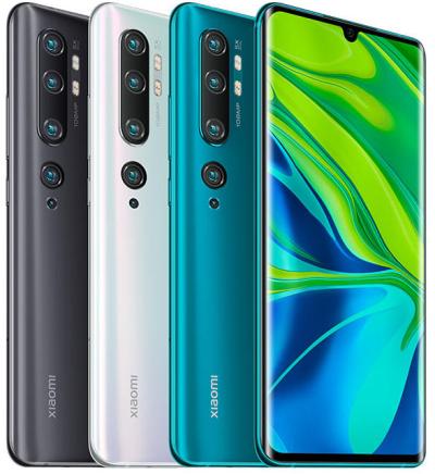mi note 10 android 10