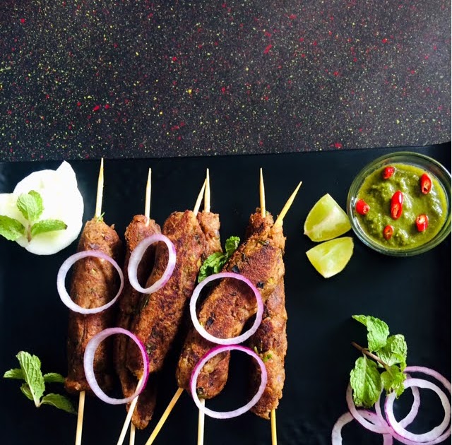Chickpea Seekh Kababs Shami Kababs