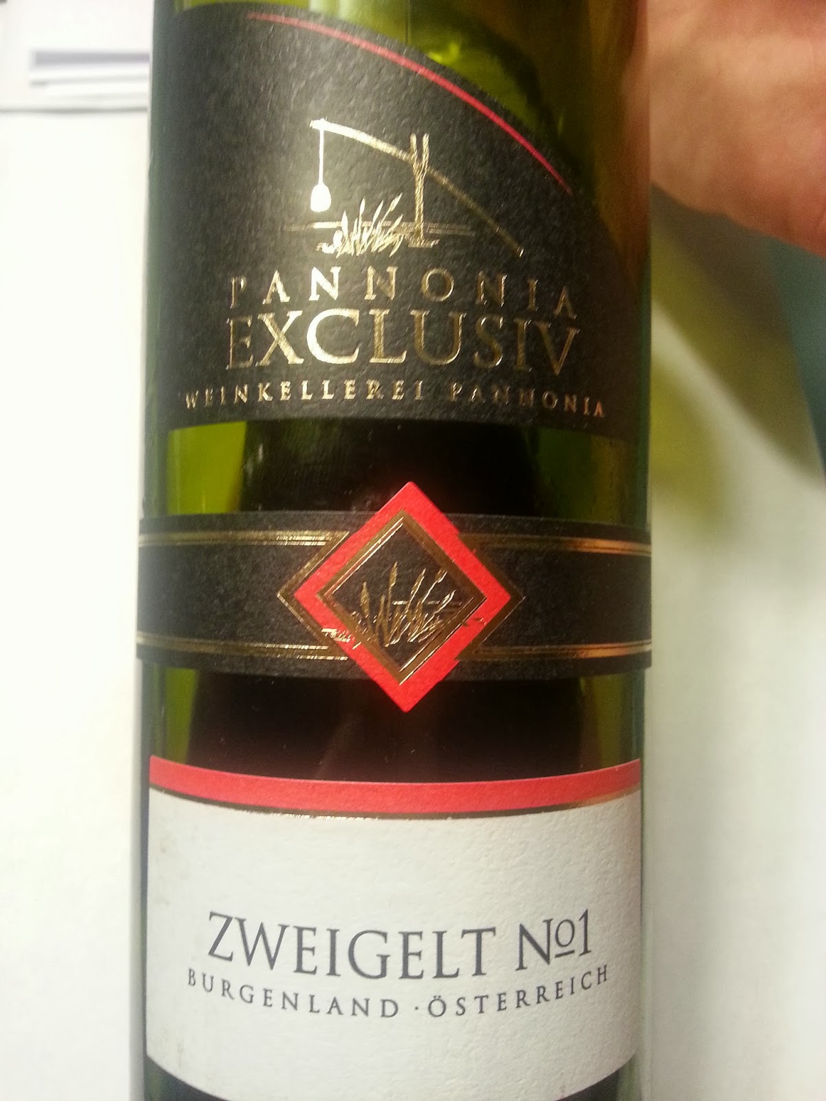 My Wine: Weinkellerei Pannonia Exclusive Zweigelt No.1 2012